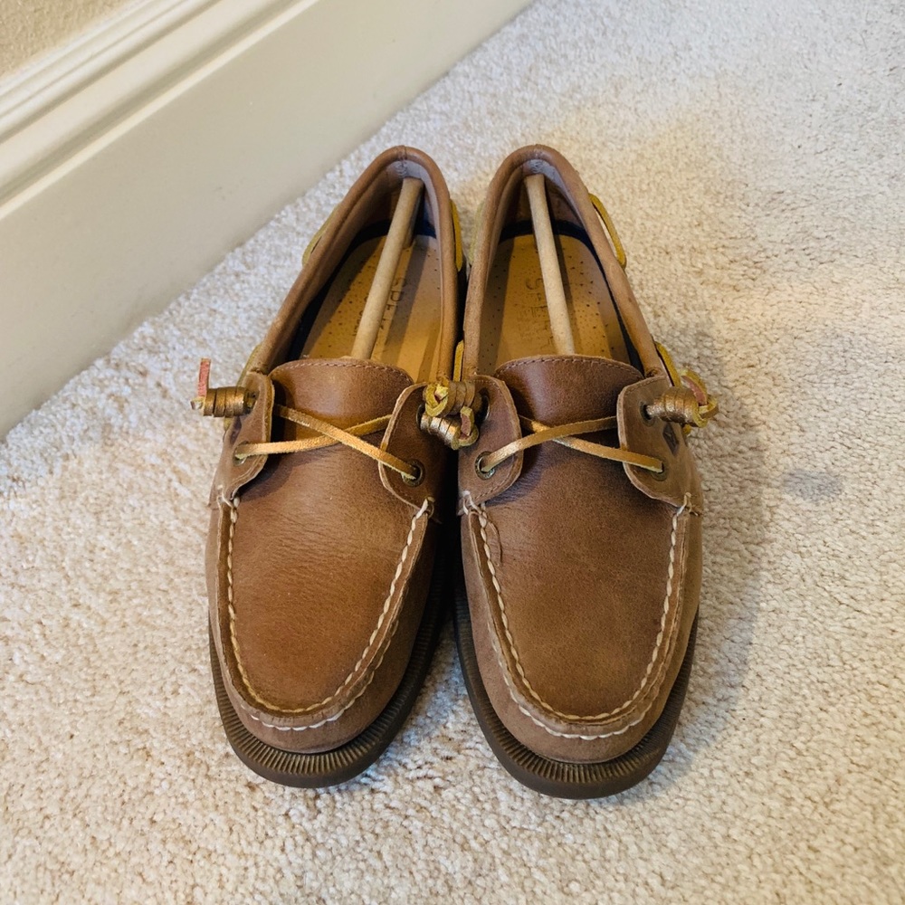 Sperry Women’s Original Vida Boat Shoes in Brown